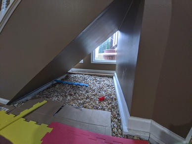 Staircase Crawlspace (Before)